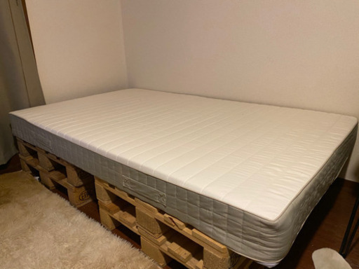 IKEA マットレス　セミダブル　ハフスロー