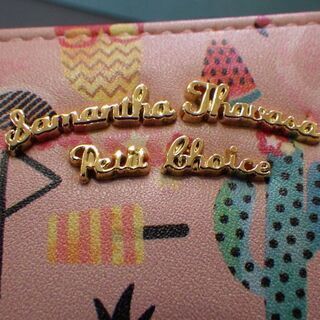 サマンサタバサプチチョイス メキシカンシリーズ ラウンドジップ長財布 フラミンゴ（ベビーピンク）Samantha Thavasa　￥9,680税込の画像
