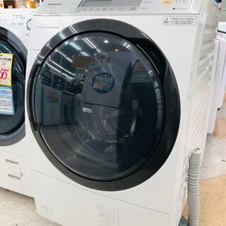 ☆Panasonic(パナソニック) ☆定価136.320円 10/6ｋｇドラム式洗濯機 左開きタイプ  2016年式 NA-VX7600L