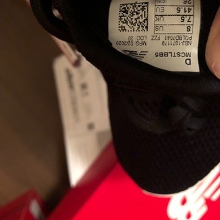 未使用　ニューバランス　26cmの画像