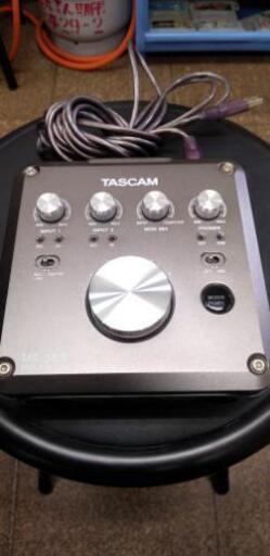 ティアック・オーディオインターフェースTASCAM☆動作未確認ジャンク品