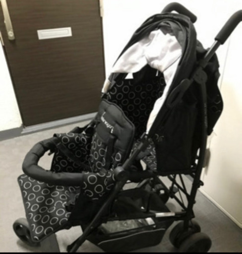 取引中★DUOシティHOP キンダーワゴン　日本育児　2人乗りベビーカー