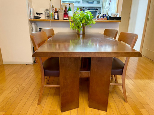 【カリモク家具】ダイニングテーブル&チェア 4人掛け