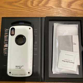 《価格改定》iPhoneX Rootカバー&ガラスフィルム