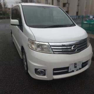 日産セレナ８人乗りハイウェイスター ETC.キセノンライト .バ...