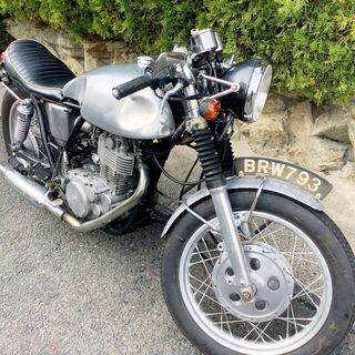 SR400　カフェ　レーサー　絶好調　1JR　1992年式　距離...