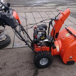 ご成約頂きました❗北欧のエンジン除雪機 自走式 ハスクバーナ  ST224  Husqvarna 2018年製 の画像
