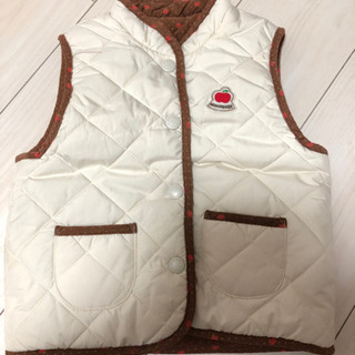 MIKIHOUSE リバーシブルベスト90サイズ