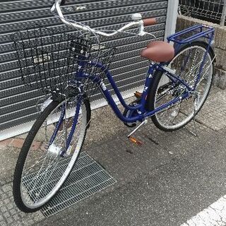 27インチ 自転車  6段変速機能付