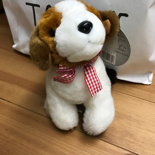 犬のぬいぐるみ
