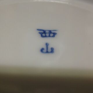 京焼　西山窯　白磁　ぐい飲みと小皿5客セット　新品未使用の画像