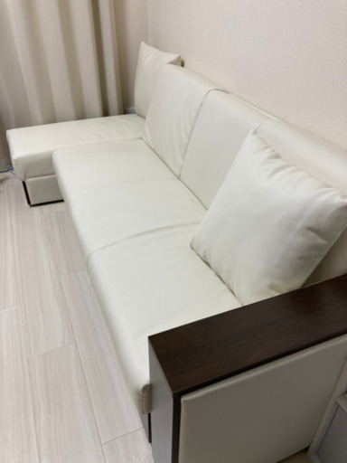 ※値下げしました！★収納付きソファベッド　※取りに来れる方