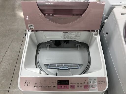 6ヶ月動作保証付　SHARP　洗濯乾燥機　5.5kg　2017年製【トレファク南柏店】
