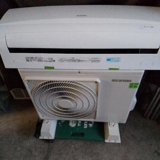 佐賀中古エアコン、アイリスオオヤマ2018年2.2KW107番税込み