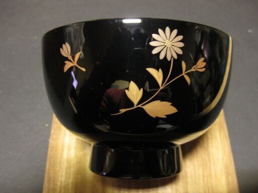 山中漆器　五代目　㐂八　金印　漆椀10客　新品未使用