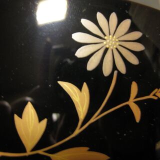 山中漆器　五代目　㐂八　金印　漆椀10客　新品未使用の画像