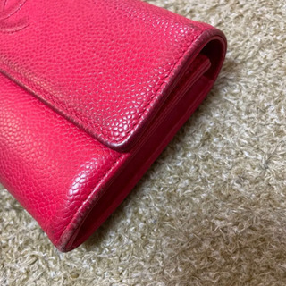シャネル♡長財布　キャビアスキン　の画像