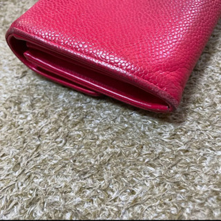 シャネル♡長財布　キャビアスキン　の画像