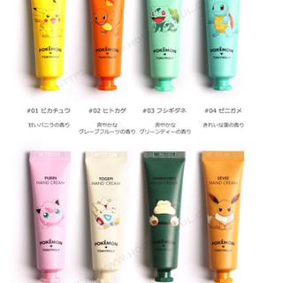 【韓国コスメ】ポケモンハンドクリーム【1本¥500】の画像