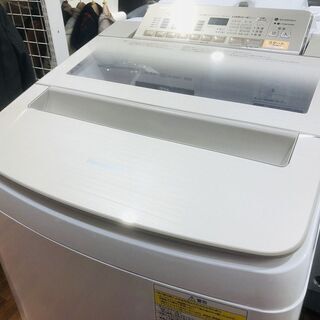 パナソニック　乾燥機能付洗濯機　8キロ入荷