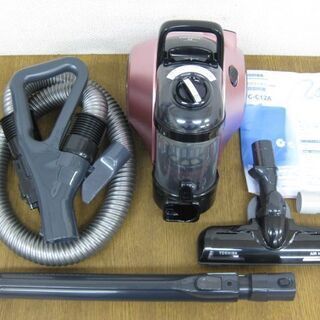 TOSHIBA 東芝 サイクロン掃除機 VC-C12A（P） 2...