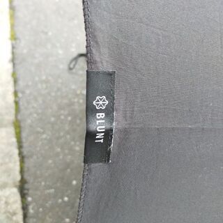 風に強いのに重くない傘｢BLUNT LITE(ﾌﾞﾗﾝﾄﾗｲﾄ)｣　ブラックの画像