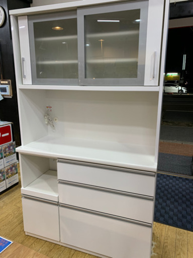 松田家具 アーバンStyle 2面レンジボード 日本製 国産