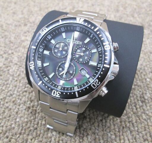 ☆ CITIZEN 腕時計 VO10-6771F クロノグラフ エコドライブ H500-S064538 コマ有 デイト 10気圧防水 メンズ シチズンコレクション 札幌 北20条店