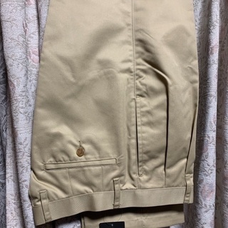 未使用  パンツ  サイズ76  ベージュ