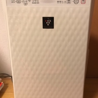 シャープ 空気清浄機 加湿器 ホワイト 白