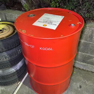 引き取り限定　200リットル　空きドラム缶　空ドラム　バーベキュ...
