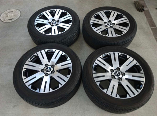 新型デリカ　純正タイヤホイールセット　新車外し