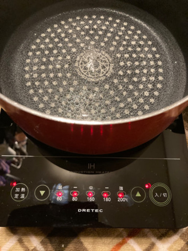 dretec   IH卓上型調理器di-211  中古