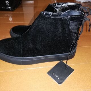 zara kutsu :) size 23cm の画像