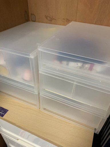 無印良品　クリアケース