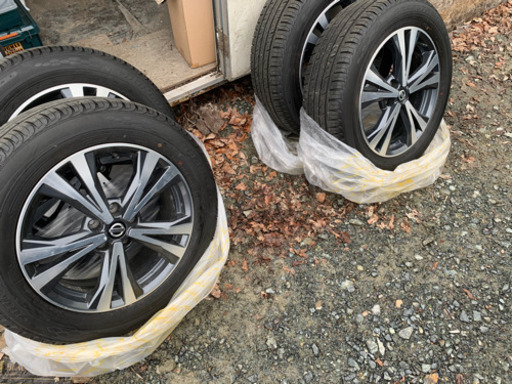 夏タイヤ、ホイール付き