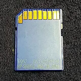 【取引完了】【中古】Panasonic SDカード 1GB (FAT32フォーマット済み)の画像
