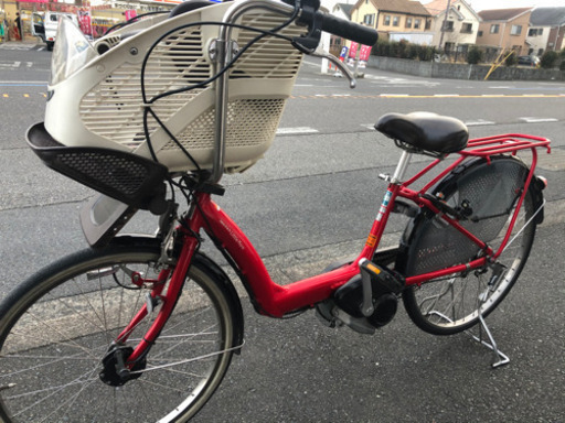 【美品❗️子乗せ電動自転車】12.3ah新品バッテリー付き（40810円）初売りSALE❗️値段交渉OK❗️