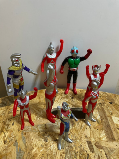 超レア！ウルトラマン系&仮面ライダー。➕１体！