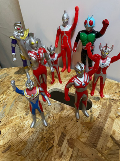超レア！ウルトラマン系&仮面ライダー。➕１体！