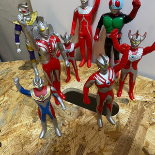 超レア！ウルトラマン系&仮面ライダー。➕１体！の画像