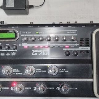 マルチエフェクター　ZOOM G7.1ut