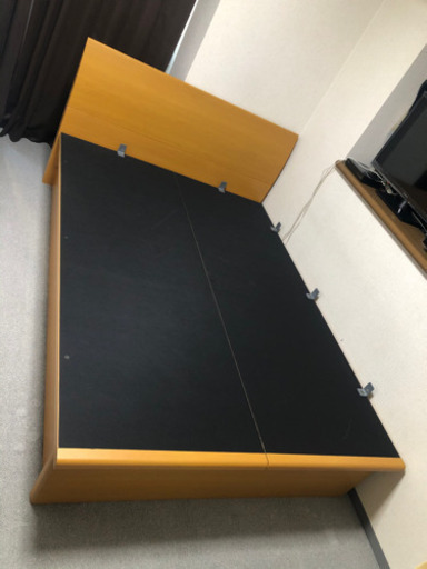 「取引中」ニトリ　ダブルベッド　フレーム