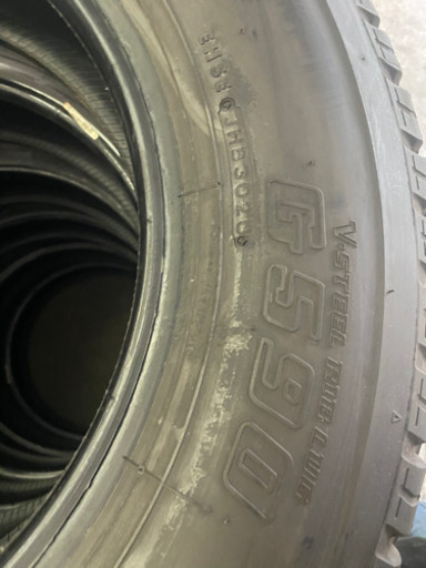 ブリジストン G590 205/75R16 113/111L 6本セット