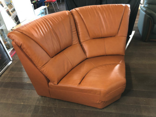 本革コーナーソファー！通常単品で4万円オーバー！