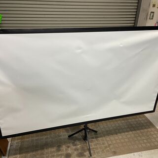 ★値下げ★EPSON プロジェクタースクリーン80インチ　