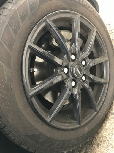 タイヤ175/65R154本黒ホイール4本セット