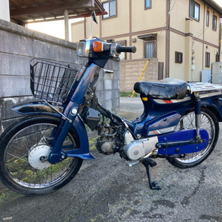 スーパーカブカスタム50  セル付き4速角目快調ですの画像