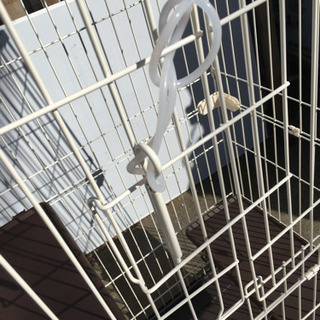 キャットタワー　2段　高さ130センチの画像