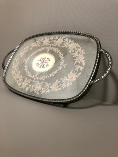 アンティーク1900年イギリス製トレイ